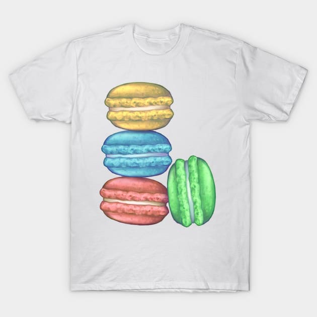 Macaron T-Shirt by Riacchie Illustrations